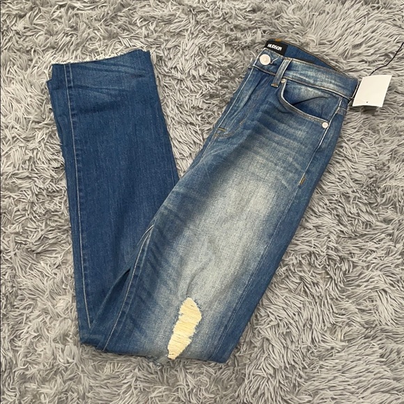 NEW • Hudson • Zoeey High Rise Straight Leg Crop - Picture 3 of 6